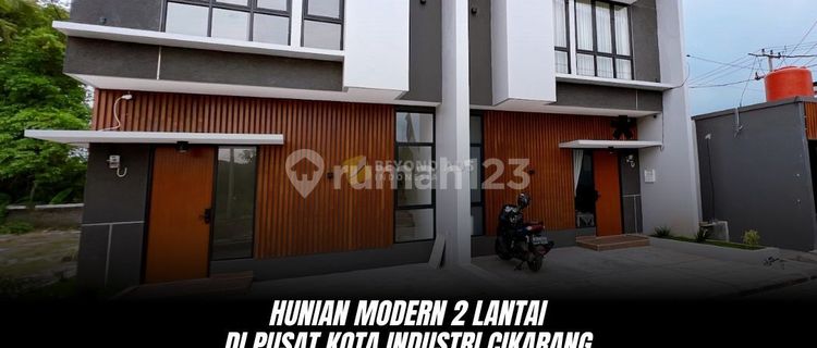 Rumah 2 Lantai dekat dengan stasiun KRL Cikarang Bekasi  1