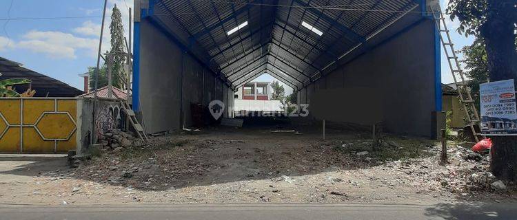 Gudang Baru Murah Tepi Jalan Utama Area Jalan Godean Dekat Ringroad  1