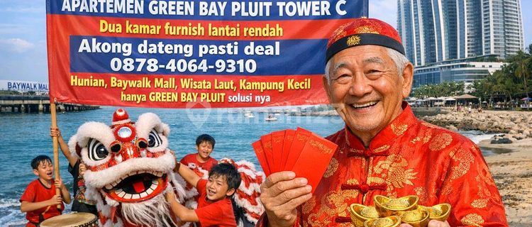 For Rent 2Br Furnished Nice Green Bay Pluit North Jakarta 1