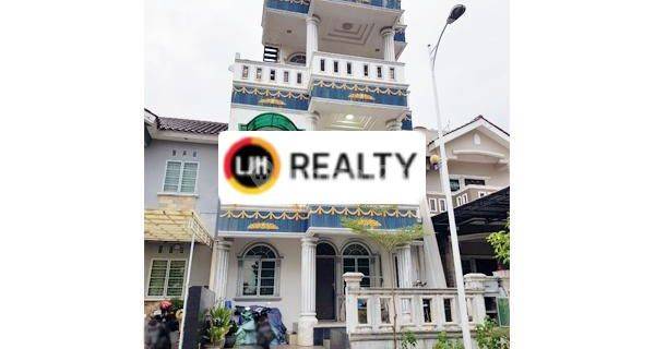 Villa Rafflesia Rumah Cluster 3 Lantai Hadap Timur di Batam Centre 1