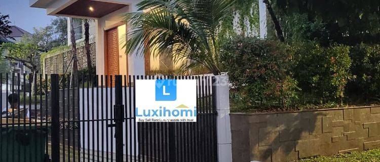 Dijual Rumah Baru Modern Tropical Type Hook 2 Lt ada Poll & Lift, di Pondok Indah 1