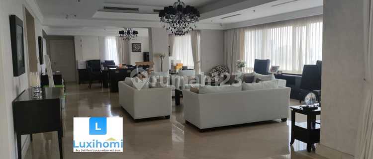 Dijual Cepat Apartemen SCBD Suites 3BR Sz 339,6 m2 Furnish Newly Renovated View City 1