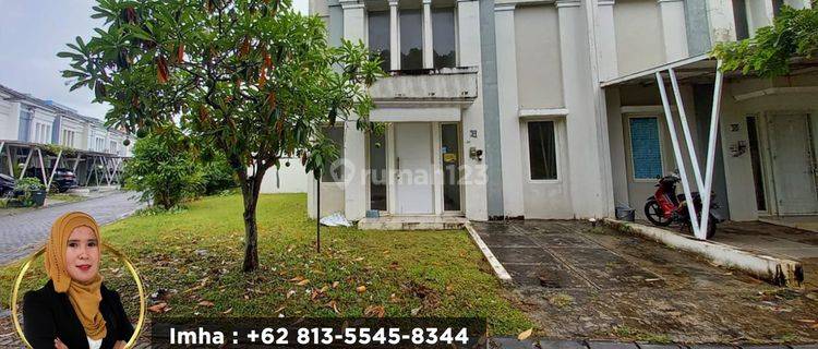 Rumah samping kolam renang blossom tanjung bunga dekat mall trans 1