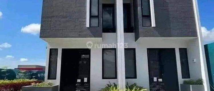 Rumah 2 lantai poros jalan tallasa city Cluster utopia full perabot dekat rs wahidin 1