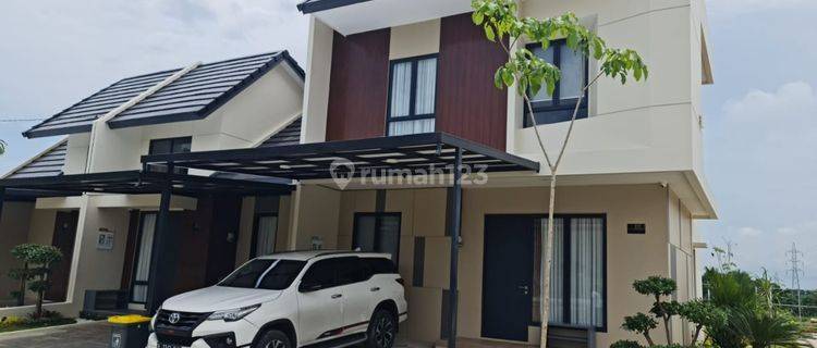 rumah murah 2 lantai samping tol virginia park residence type blossom sangat dekat bandara sultan hasanuddin makassar 1