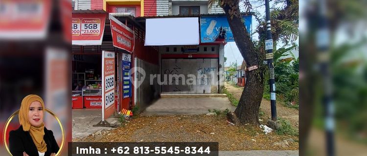 Ruko siap pakai cocok untuk semua jenis usaha dikompleks jalur 2 yppkg depan alfa mart  1