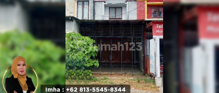 Ruko poros jalur 2 kompleks gubernuran paccerakkan daya yppkg depan alfa mart 1