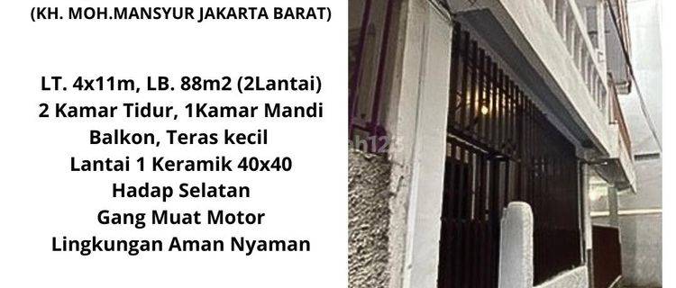 Rumah 2 Lantai Harga Dibawah Pasar Jembatan Lima  1