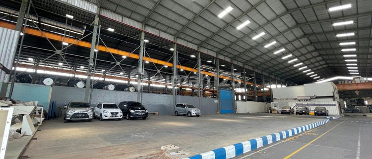 Gudang Besar Bagus Murah LB 1Hektar LT 2Hektar Di Gatot Subroto 1