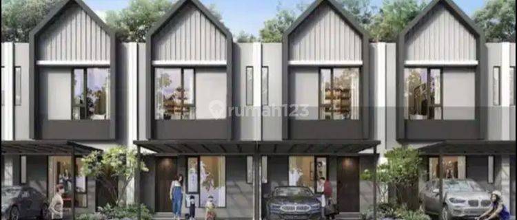 Rumah Modern Skandanavia Graha Raya Cluster Vazza Tipe 5x12  1