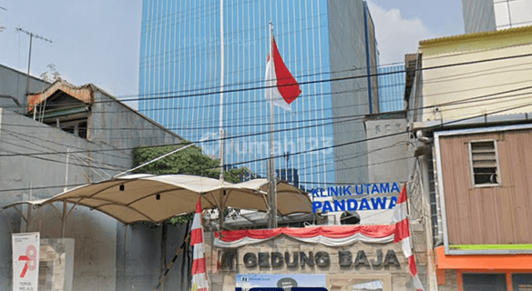 Sewa Kantor Gedung Baja Luas 123m2 Bare Sawah Besar Jakarta Pusat 1