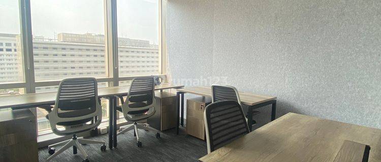 Sewa Kantor Siap Ditempati 5 Pax Furnish Thamrin Jakarta Pusat 1