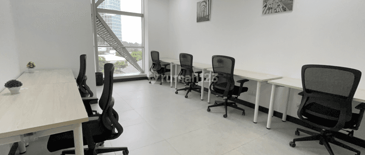 Sewa Kantor Siap Ditempati 3 Sampai 16 Pax Furnish Gatot Subroto 1