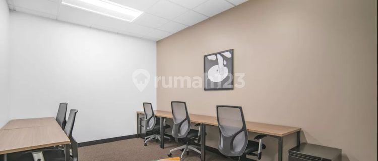 Kantor Unit Furnished 5Pax di Menara Bidakara Dekat LRT 1