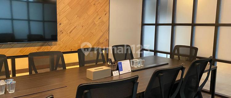 Kantor Unit Furnished 2 Pax di Mid Plaza Sudirman Dekat MRT 1