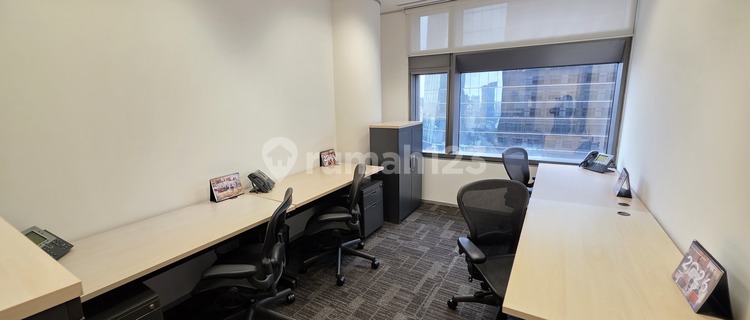 Kantor Sewa Area Sudirman di Sampoerna Strategic 4 Pax Dekat MRT 1
