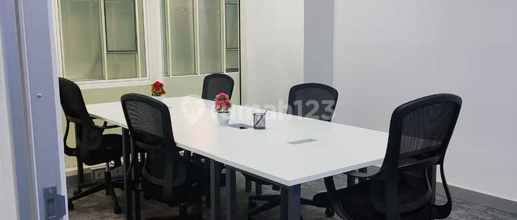Kantor Furnished 9 Pax di Wisma Bca Area Bsd Tangerang 1