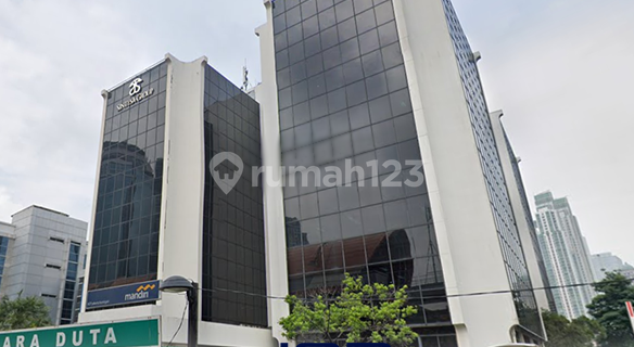Kantor Menara Duta 207 Sqm Furnished Dekat MRT 1