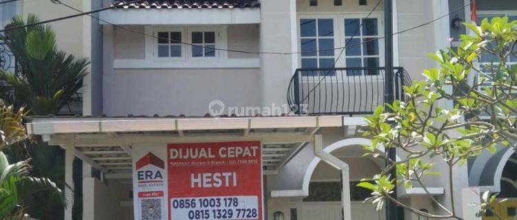 Rumah Villa Dago Llt 120.m2.bangunan 2. Lantai Shm Di Ciputat 1