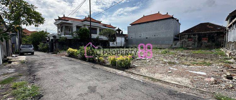 Dijual Tanah Kavling Dekat Jalan Utama Badak Agung, Renon – Lingkungan Premium LT 125 m2 1