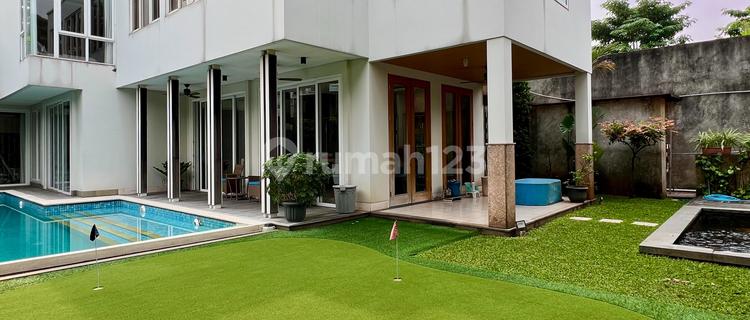 UAL RUMAH KEMANG, JAKARTA SELATAN. MODERN HOUSE, FULL FURNISH, BEBAS BANJIR. 1