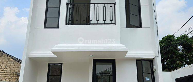 Rumah Baru Jalan Luas 10 Menit Jalan Juanda Dekat Stasiun Pocin 1