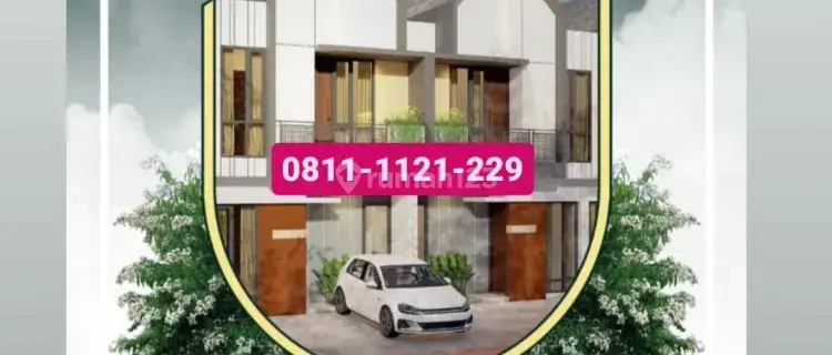 Townhouse 2 Lt 7 Menit Stasiun Lrt Cibubur 10 Menit Tol Cibubur  1