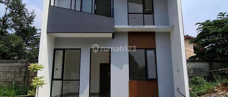 Rumah 2lantai Desain Tropical Modern Shm Dekat Stasiun Bogor  1