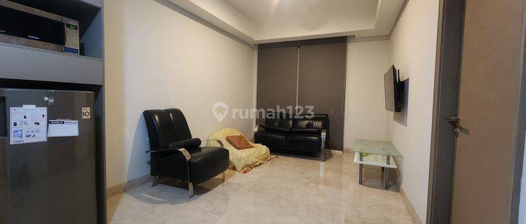 jual apartemen gold coast pik 1bedroom semi furnish lantai tinggi 1