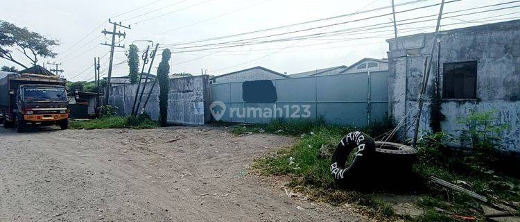 Stok Langka Kontrakan 6 Unit Gudang Raya Bypass Krian Dekat Tol Ada Kantor, Workshop Dan Jembatan Timbang  1