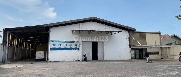 Gudang Ex Pabrik Plastik Strategis Raya Mastrip Surabaya Dkt Tol 1