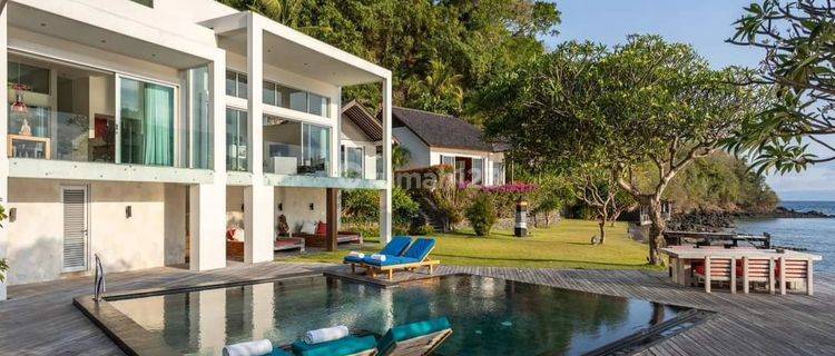 Villa Tepi Pantai Dg View Laut Dan Pantai Di Candi Dasa Bali 1