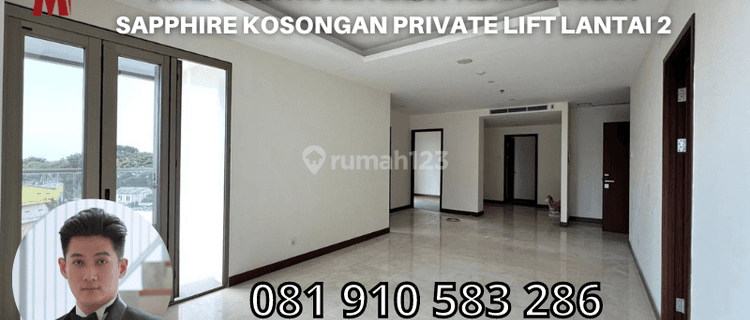 Sewa Apartment Hegarmanah Sapphire Kosongan Private Lift Lantai 2 1