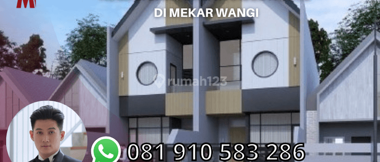 Rumah Baru Breathable House di Mekar Wangi 1