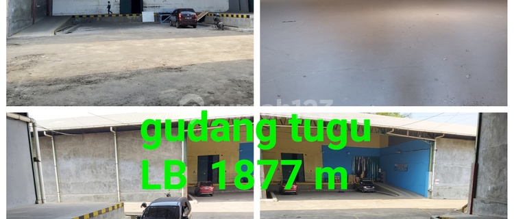 Fudang sewa murah pinggir jln utama tugu 1