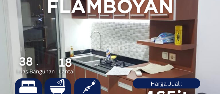 For Sale 2Br SHM Hook Apartment Bassura City Semi Furnished 1