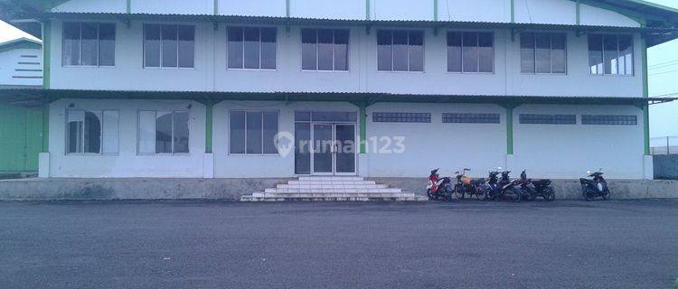 Dijual Gudang Letak Strategis Sadang Purwakarta Lt 13.195m2 1