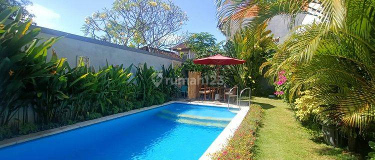 Villa 2 Lantai Tanah Luas 4 Are Furnished di Sanur Dekat Pantai 1