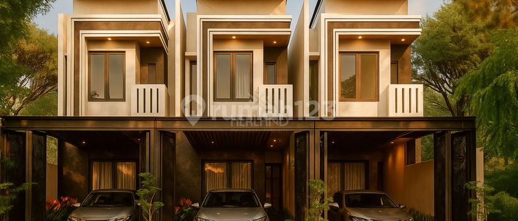 10 Menit dari Kampus UPI Setiabudi, Rumah Gaya Tropis Bonus Kolam Renang di Sersan Bajuri Cihideung Lembang 1