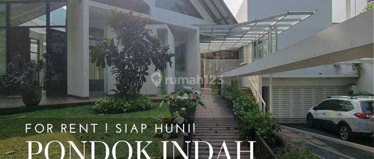 Rumah siap huni lokasi strategis di bukit golf pondok indah 1