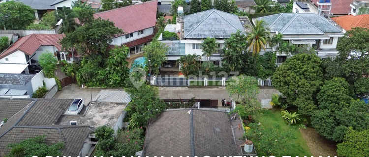 2 Rumah Hitung Tanah Lahan Luas Hadap Utara di Bangka - Kemang 1