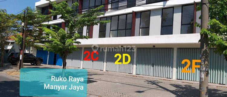 RUKO BARU BAGUS DAN STRATEGIS 3 LANTAI RAYA MANYAR JAYA SURABAYA 1