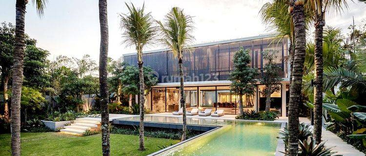 Turun Harga..brand New Luxury Architectur Masterpiece Tropical Modern Villa With Rice Field View And River View At Pererenan Canggu  1