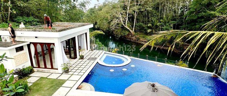 Beautiful Colonial Villa with River view and walking distance to the beach at Pasut Beach,  near Tanah Lot...25 minutes to Kedungu beach  1