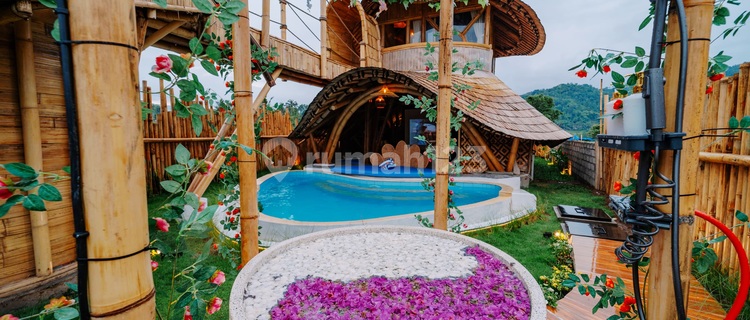 Eco Bamboo Villa in Sidemen, Karangasem ..1 Hour to Sanur Harbor 1