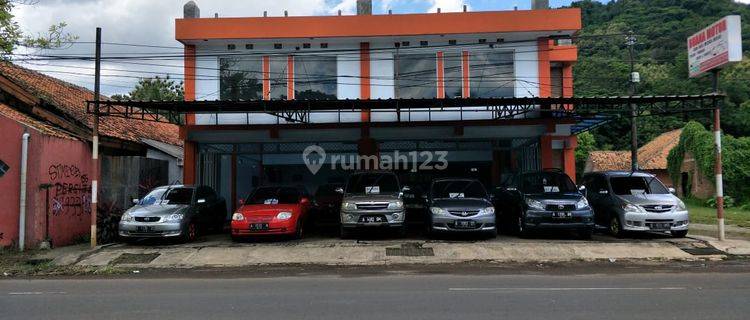 Ruko SHM Strategis Pinggir Jalan Raya Serang, Cilegon Banten, eks Showroom Mobil 1