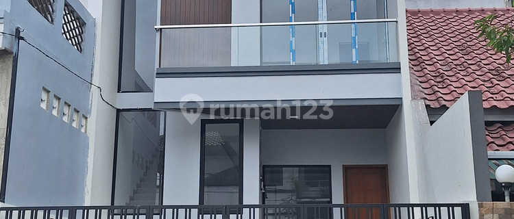 Rumah Baru Villa Melati Mas Serpong Tangerang Selatan, Row Jalan Lebar, Cluster Terdepan Strategis Siap Huni 1