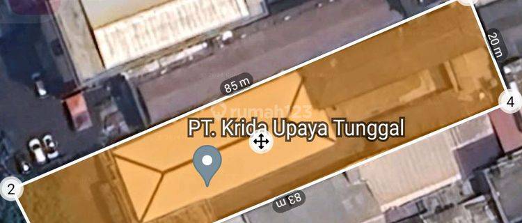 Tanah di Jl.Kramat Raya 1548m² SHGB  1