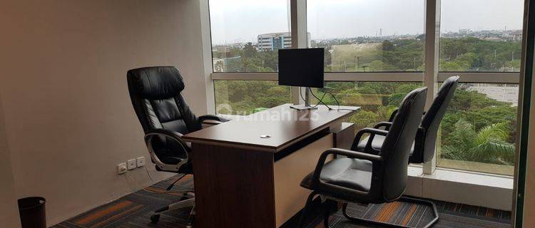 Office Puri Indah Financial Low Zone 129.66m2 Semi Furnished 1