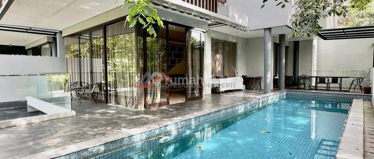 Rumah Bagus 3 Lantai Siap Huni Lokasi Strategis Di Kemang Jaksel 1
